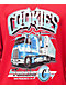 Cookies Haulin' Weight Red Long Sleeve T-Shirt - Thumbnail image 2 of 2