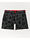 Cookies Leaf Print Black Boxer Briefs
