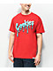 Cookies On Drip Red T-Shirt - Thumbnail image 1 of 2