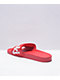 Cookies Original Mint Logo Red Slide Sandals