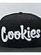 Cookies Original Mint gorro Snapback negro y blanco