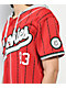 Cookies Puttin In Work Red Hooded Baseball Jersey - Thumbnail image 4 of 6
