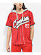 Cookies Puttin In Work Red Hooded Baseball Jersey - Thumbnail image 1 of 6