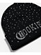 Cookies Rhinestone Black Beanie - Thumbnail image 3 of 3