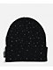 Cookies Rhinestone Black Beanie - Thumbnail image 2 of 3