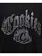 Cookies Rhinestone World On Fire Black T-Shirt - Thumbnail image 2 of 3