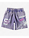 Cookies Star Power Purple Wash Sweat Shorts - Thumbnail image 5 of 5
