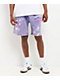 Cookies Star Power Purple Wash Sweat Shorts - Thumbnail image 1 of 5