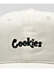 Cookies Thin Mint White & Black Canvas Strapback Hat - Thumbnail image 3 of 6