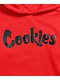 Cookies Thin Mint sudadera roja y negra