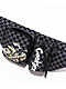 Cookies Throwin Bands Parker Black & Grey Checkerboard Fanny Pack  - Thumbnail image 4 of 5
