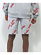 Cookies Triple Beam Grey Sweat Shorts - Thumbnail image 3 of 6