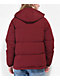 Cookies Upper Echelon Burgundy Puffer Jacket - Thumbnail image 3 of 7