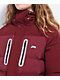 Cookies Upper Echelon Burgundy Puffer Jacket - Thumbnail image 4 of 7