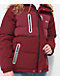 Cookies Upper Echelon Burgundy Puffer Jacket - Thumbnail image 5 of 7