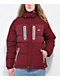 Cookies Upper Echelon Burgundy Puffer Jacket - Thumbnail image 1 of 7