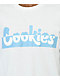 Cookies logo de la ciudad camiseta blanca