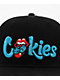 Cookies x The Rolling Stones OG Mint Tongue Black Snapback Hat - Thumbnail image 3 of 6