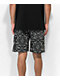 Cookman Black Paisley Shorts - Thumbnail image 3 of 5