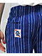 Cookman PBR Pantalones de chef con rayas azules