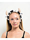 Cow Black & White Plush Headband - Thumbnail image 3 of 4