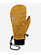 Crab Grab Chop Tan 15K Snowboard Mittens - Thumbnail image 1 of 2