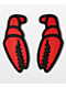 Crab Grab Claw Red & Black Stomp Pad