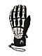 Crab Grab Five 15K Bones Snowboard Gloves - Thumbnail image 1 of 2