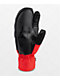 Crab Grab Freak Trigger Red & Black 15K Snow Mittens - Thumbnail image 2 of 2