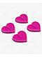 Crab Grab Mini Hearts Hot Pink Stomp Pads - Thumbnail image 1 of 3