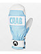 Crab Grab Punch Blue 15K Snowboard Mittens - Thumbnail image 1 of 2