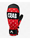 Crab Grab Punch Red Flowers 15K Snow Mittens - Thumbnail image 1 of 2