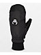 Crab Grab Slap All Black 15K Snow Mittens - Thumbnail image 1 of 2