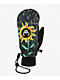 Crab Grab Slap Sunflower Charcoal 15K Snowboard Mittens - Thumbnail image 1 of 2