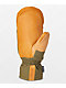 Crab Grab Snuggler Olive & Tan Snowboard Mittens - Thumbnail image 2 of 2