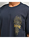 Creature Bonehead Navy T-Shirt - Thumbnail image 3 of 4