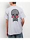 Creature Doom Skull Grey T-Shirt - Thumbnail image 1 of 3