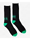 Creature Drop Out Black Crew Socks - Thumbnail image 1 of 3