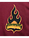 Creature Logo Flame Maroon T-Shirt - Thumbnail image 2 of 2