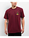 Creature Logo Flame Maroon T-Shirt - Thumbnail image 1 of 2