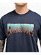 Creature Logo Navy Blue & Teal T-Shirt - Thumbnail image 2 of 2