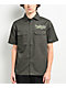 Creature Script Grey Short Sleeve Button Up Shirt - Thumbnail image 2 of 3