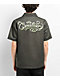 Creature Script Grey Short Sleeve Button Up Shirt - Thumbnail image 1 of 3