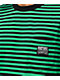 Creature Support Black & Green Striped T-Shirt - Thumbnail image 2 of 3