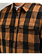 Creature Web Black & Brown Flannel Shirt - Thumbnail image 3 of 3