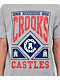 Crooks & Castles Decade Of Excellence Grey T-Shirt - Thumbnail image 2 of 2