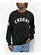 Crooks & Castles Varsity Black Crewneck Sweatshirt - Thumbnail image 1 of 4