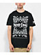 Crooks & Castles x Back On Death Row Bandana Black T-Shirt