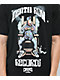 Crooks & Castles x Back On Death Row Black T-Shirt - Thumbnail image 2 of 3