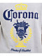 Crooks & Castles x Corona Lockup Grey T-Shirt - Thumbnail image 2 of 2